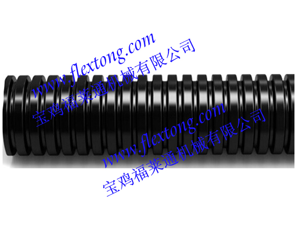 Plastic corrugated flexible conduit